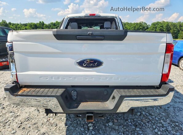 1FT7W2AT0KEC13070 2019 FORD F250 White Հետևի տեսք