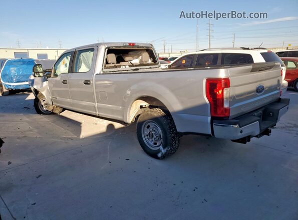 1FT7W2ATXJEC59388 2018 FORD F250 Silver უკანა მარცხენა