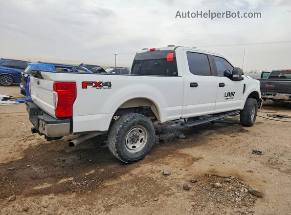 1FT7W2B60NED53939 2022 FORD F250 White Trasero derecho