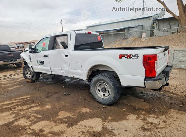 1FT7W2B60NED53939 2022 FORD F250 White Trasero izquierdo