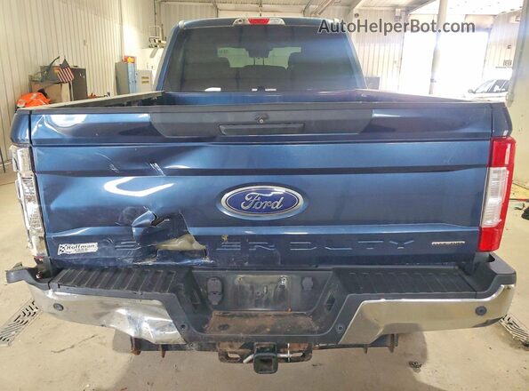 1FT7W2B61HEC83839 2017 FORD F250 Blue Հետևի տեսք