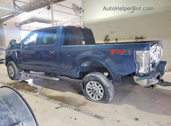 1FT7W2B61HEC83839 2017 FORD F250 Blue Հետևի ձախ