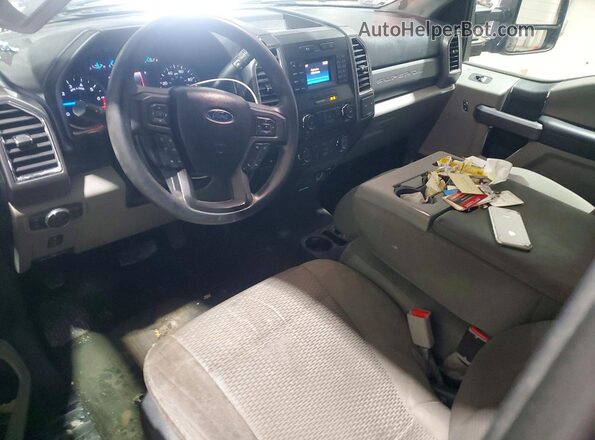 1FT7W2B61HEC83839 2017 FORD F250 Blue Առջևի վահանակի տեսք