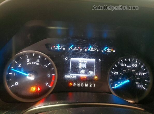 1FT7W2B61HEC83839 2017 FORD F250 Blue Սարքավորումների վահանակի տեսք