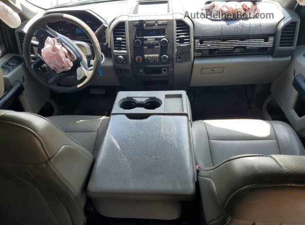 1FT7W2B61KED39480 2019 FORD F250 White Dashboard view