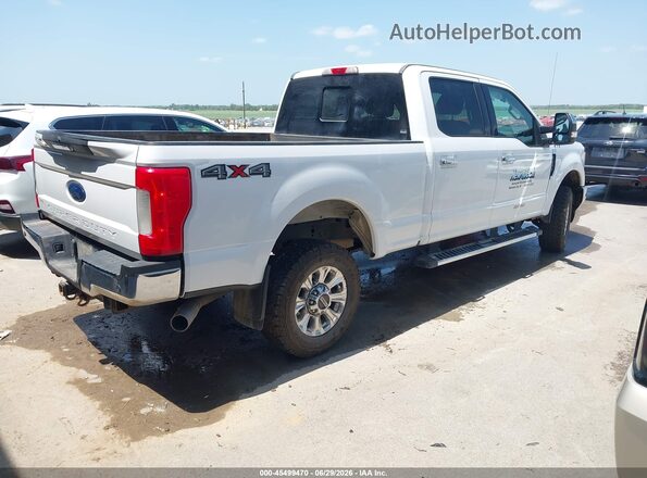 1FT7W2B61KEE83370 2019 FORD F-250 Белый Задняя правая четверть