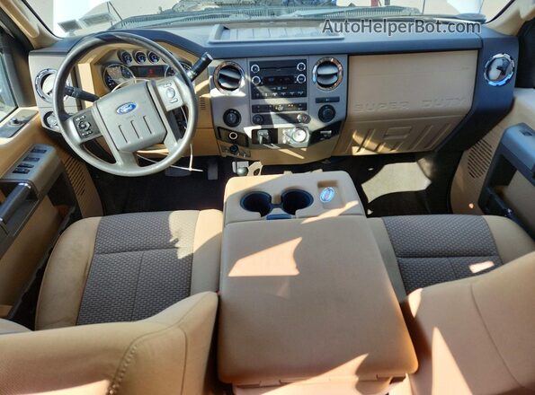 1FT7W2B63GEB10127 2016 FORD F250 White Вид панелі приладів