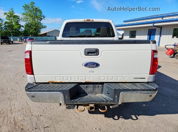 1FT7W2B63GEB10127 2016 FORD F250 White Вид ззаду