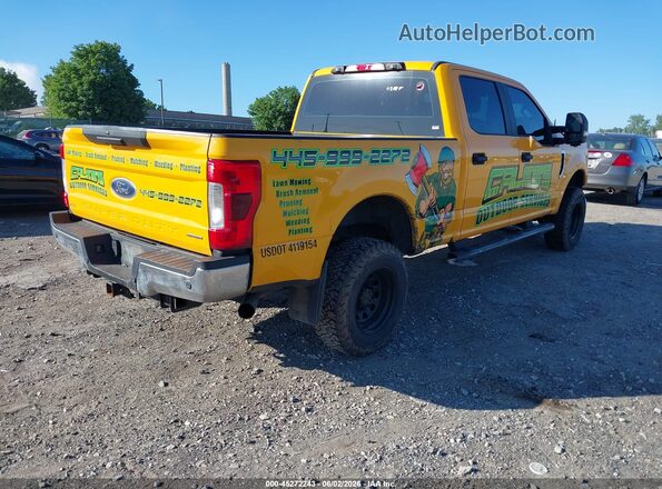 1FT7W2B63JEC83556 2018 FORD F-250 Yellow უკანა მარჯვენა