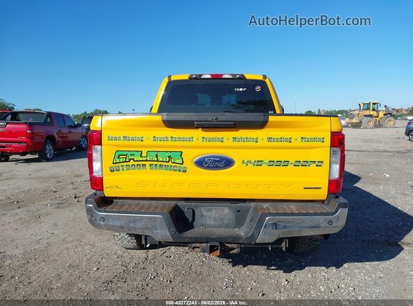 1FT7W2B63JEC83556 2018 FORD F-250 Yellow 
