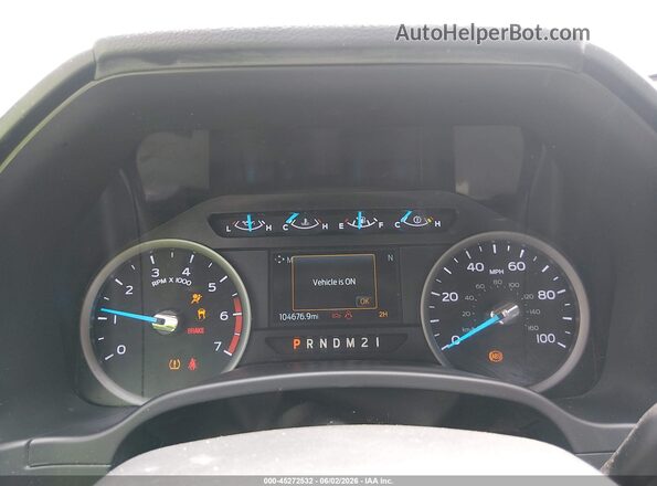 1FT7W2B63LEE05707 2020 FORD F-250 Silver უკანა სავარძლების ხედი