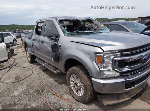 1FT7W2B63LEE05707 2020 FORD F-250 Silver წინა ხედი