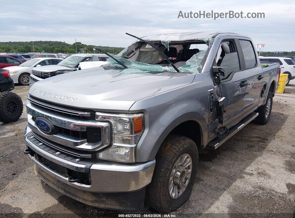 1FT7W2B63LEE05707 2020 FORD F-250 Silver წინა მარცხენა ხედი სამი მეოთხედიდან