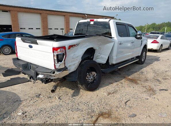 1FT7W2B63NEG29904 2022 FORD F-250 Белый Задняя правая четверть