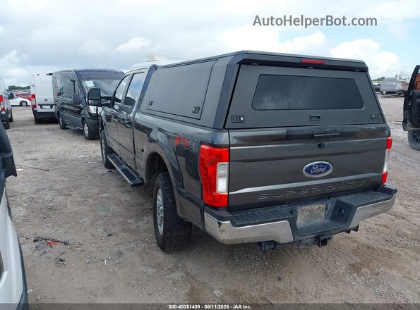 1FT7W2B64KED36220 2019 FORD F-250 Gray Trasero izquierdo
