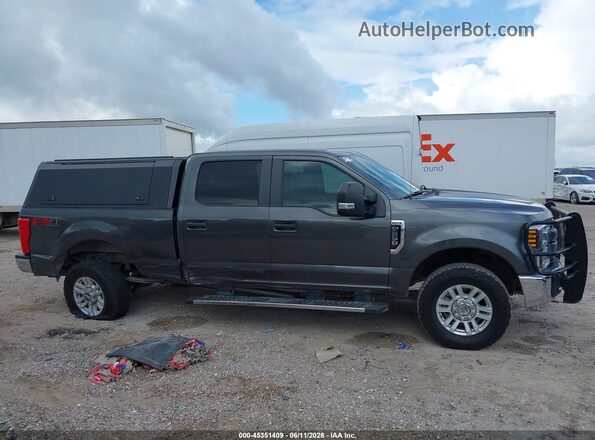 1FT7W2B64KED36220 2019 FORD F-250 Gray Vista interior trasera