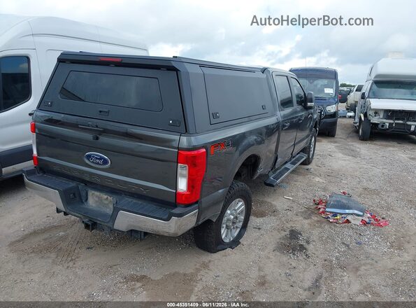 1FT7W2B64KED36220 2019 FORD F-250 Gray Trasero derecho