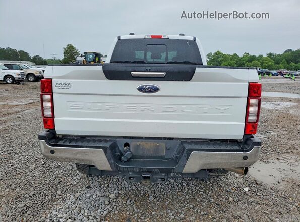 1FT7W2B64NEG22069 2022 FORD F250 White უკანა ხედი