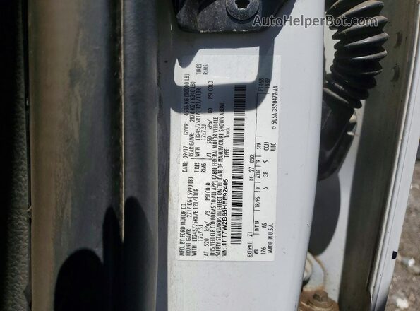 1FT7W2B65HEE92405 2017 FORD F250 White 