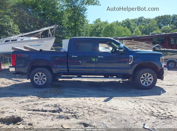 1FT7W2B65KED97849 2019 FORD F-250 Blue Սալոնի հետևի տեսք