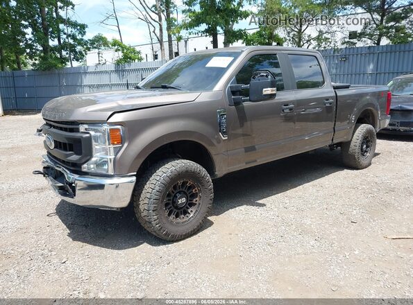 1FT7W2B65LEC26116 2020 FORD F-250 Gray Vista tres cuartos delantera izquierda