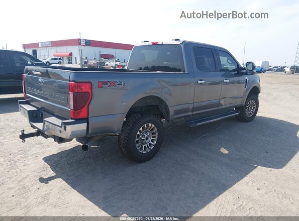 1FT7W2B65MEE12532 2021 FORD F-250 Gray Задня права чверть