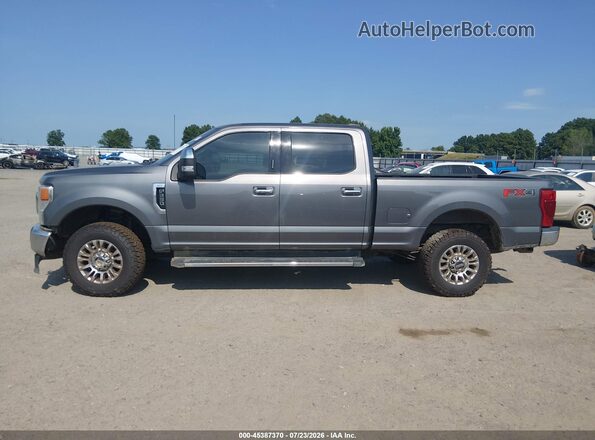 1FT7W2B65MEE12532 2021 FORD F-250 Gray Панорамний вид салону 360°