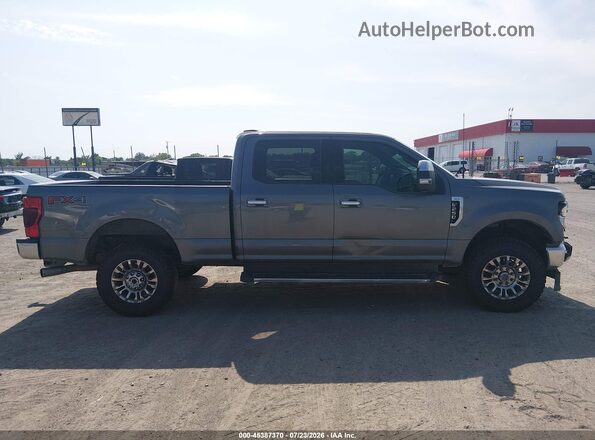 1FT7W2B65MEE12532 2021 FORD F-250 Gray Вид задньої частини салону