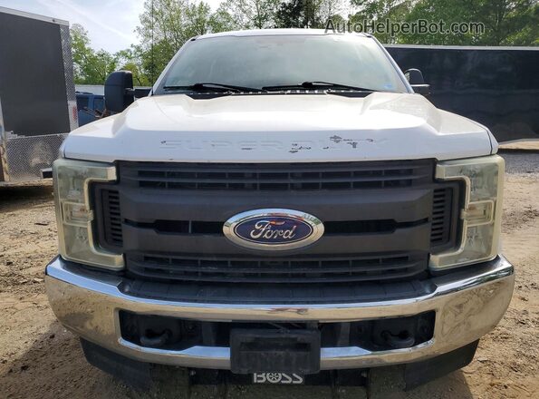 1FT7W2B66HEB85793 2017 FORD F250 White Widok z przodu