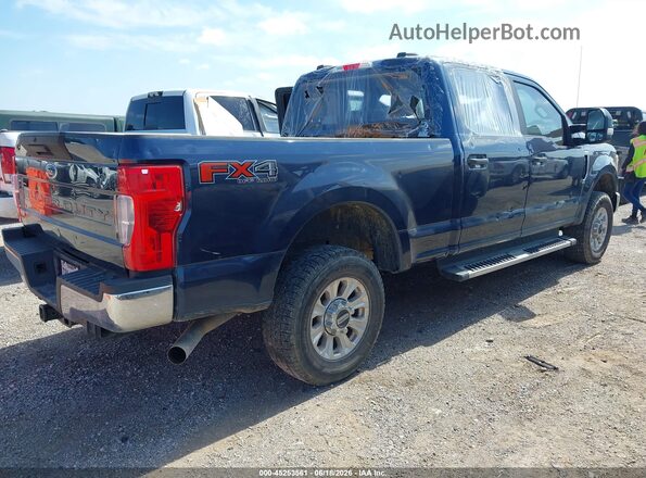 1FT7W2B66LEC87832 2020 FORD F-250 Dark Blue Задняя правая четверть