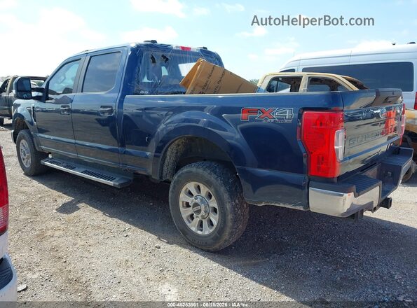 1FT7W2B66LEC87832 2020 FORD F-250 Dark Blue Задняя левая четверть