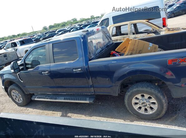 1FT7W2B66LEC87832 2020 FORD F-250 Dark Blue Панорамный вид салона 360°