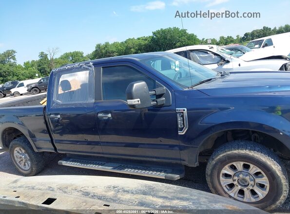 1FT7W2B66LEC87832 2020 FORD F-250 Dark Blue Вид задней части салона