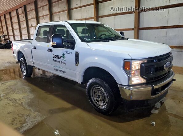 1FT7W2B66NEF74333 2022 FORD F250 Белый Передняя правая четверть
