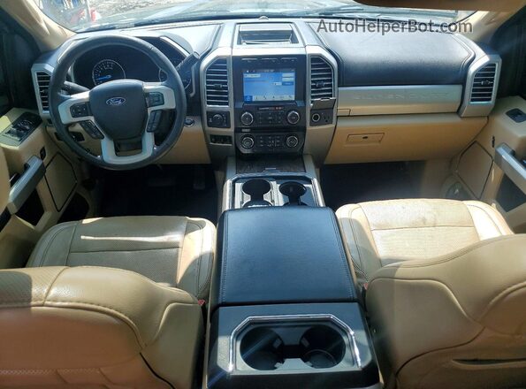 1FT7W2B67HEE00534 2017 FORD F250 Black Առջևի վահանակի տեսք