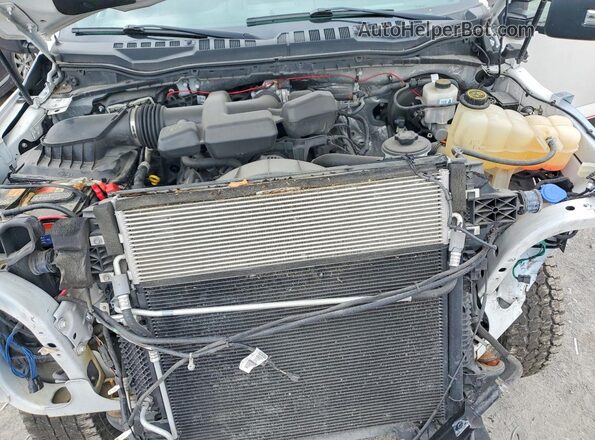 1FT7W2B68HEE89997 2017 FORD F250 White Widok wnętrza z tyłu