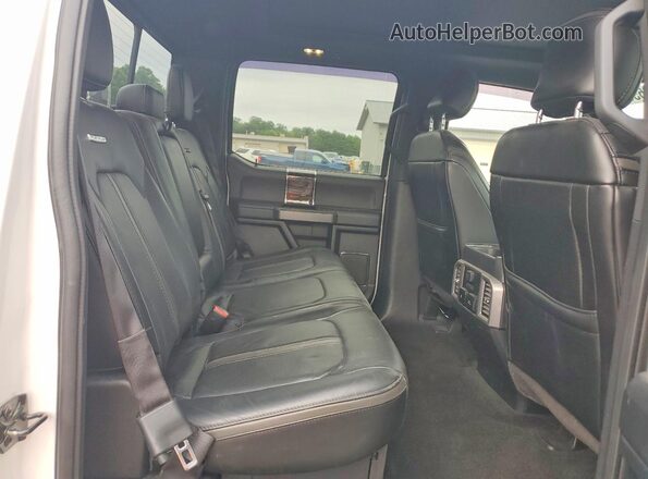 1FT7W2B68HEE89997 2017 FORD F250 White Widok tylnych siedzeń