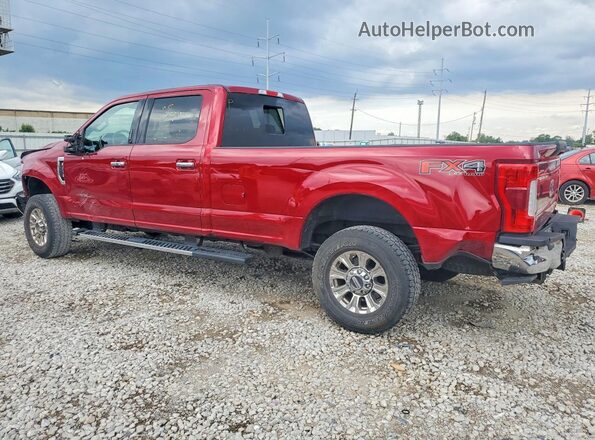 1FT7W2B68KEE10075 2019 FORD F250 Red Задня ліва чверть