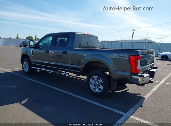 1FT7W2B68KEE27281 2019 FORD F-250 Gray Задня ліва чверть