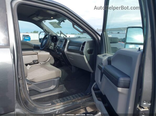 1FT7W2B68KEE27281 2019 FORD F-250 Gray Вид салону спереду