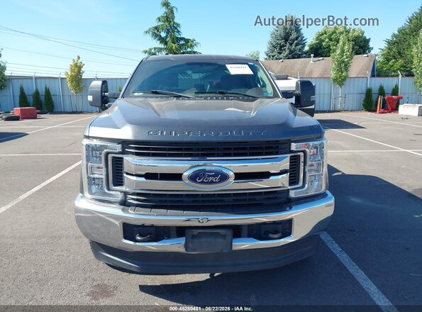 1FT7W2B68KEE27281 2019 FORD F-250 Gray Вид задньої частини салону