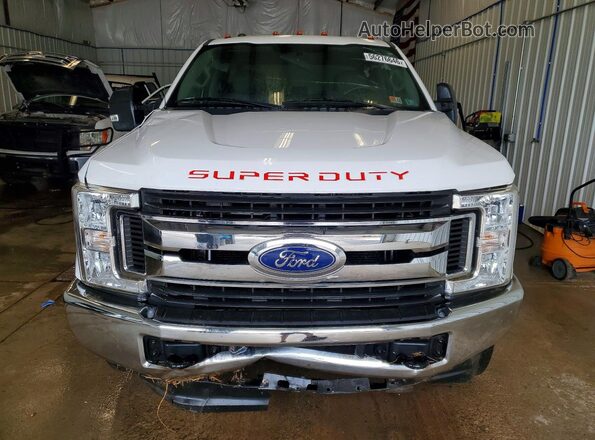 1FT7W2B68KEE35929 2019 FORD F250 White წინა ხედი