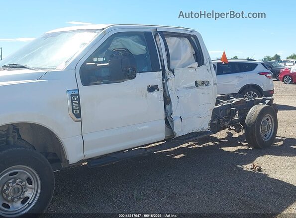 1FT7W2B68NEC14304 2022 FORD F-250 White Вид спереду