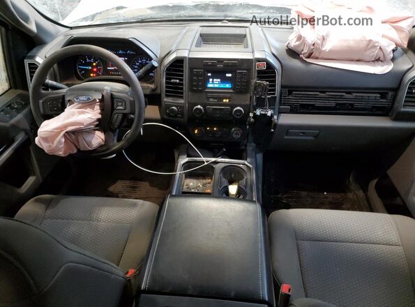 1FT7W2B69JEC84307 2018 FORD F250 Silver Dashboard view