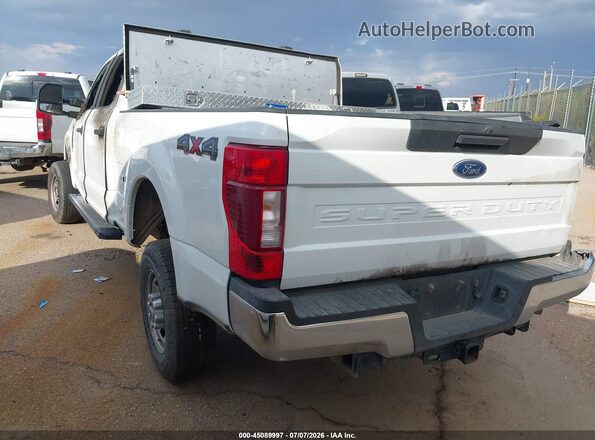 1FT7W2B69NED06523 2022 FORD F-250 White Trasero izquierdo