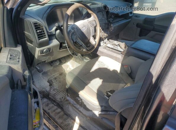 1FT7W2B6XJEC25217 2018 FORD F250 Gray Vista del salpicadero