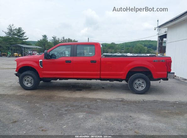 1FT7W2B6XKEE65403 2019 FORD F-250 Red Սալոնի 360 աստիճան տեսք