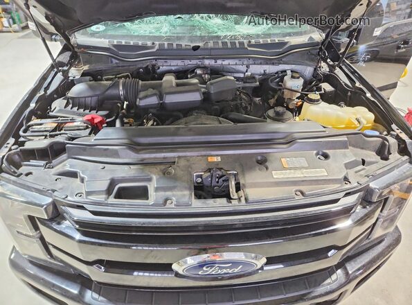 1FT7W2B6XKEF39645 2019 FORD F250 Black Rear interior view