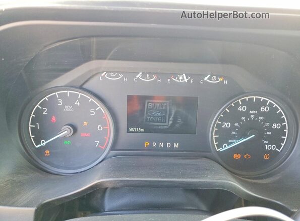 1FT7W2BA0PED80274 2023 FORD F250 Silver ხელსაწყოთა პანელის ხედი
