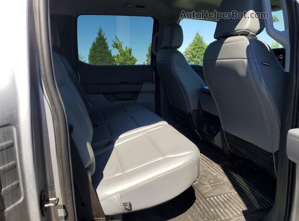 1FT7W2BA0PED80274 2023 FORD F250 Silver უკანა სავარძლების ხედი